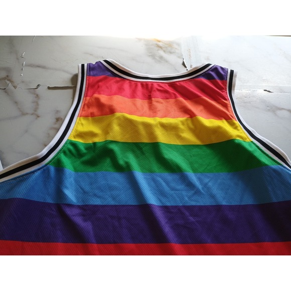 Mad Engine Adults Proud 365 Take Pride Jersey EJ1 Multicolor Size‎ M(B47) - Picture 12 of 12